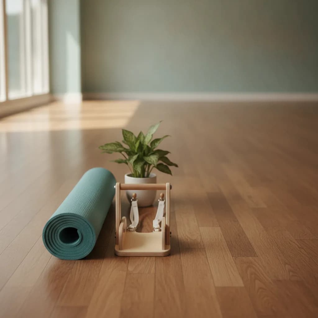 Pilates minderi ve reformer ayak barı